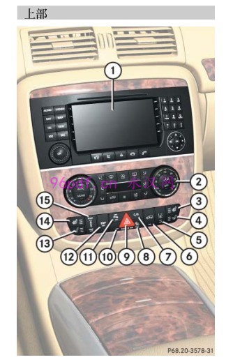 2006-2007 奔驰 R350 R500 R320 用户手册 使用说明书