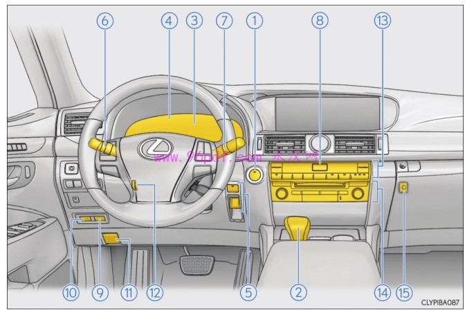 2013-2016 雷克萨斯LS600hL用户手