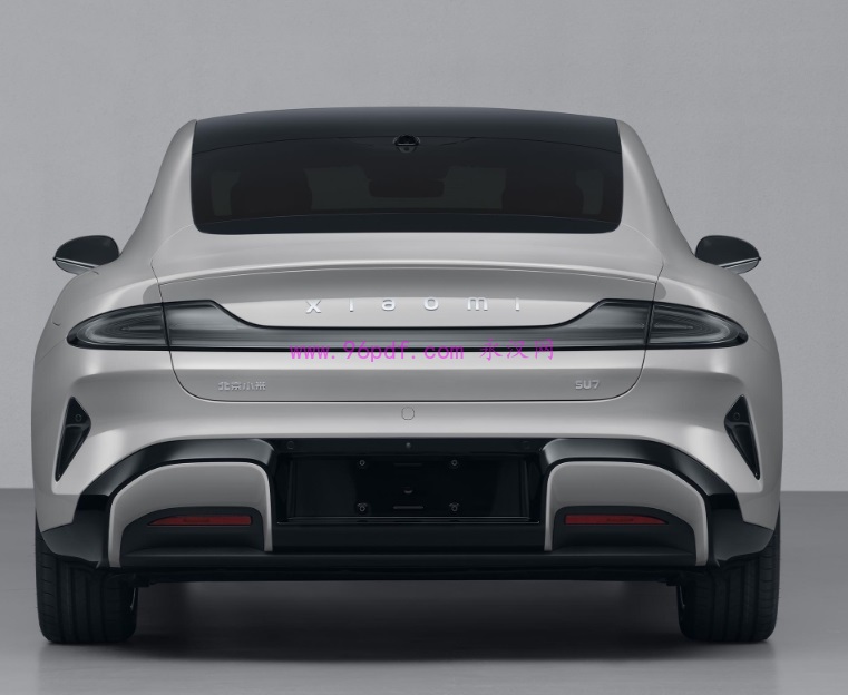 2024 款小米 SU7 使用说明书车身后部预览图