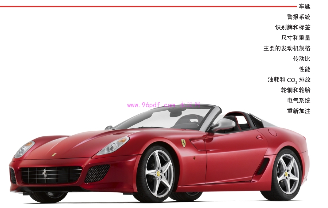 2012-2011 法拉利Sa Aperta 使用说