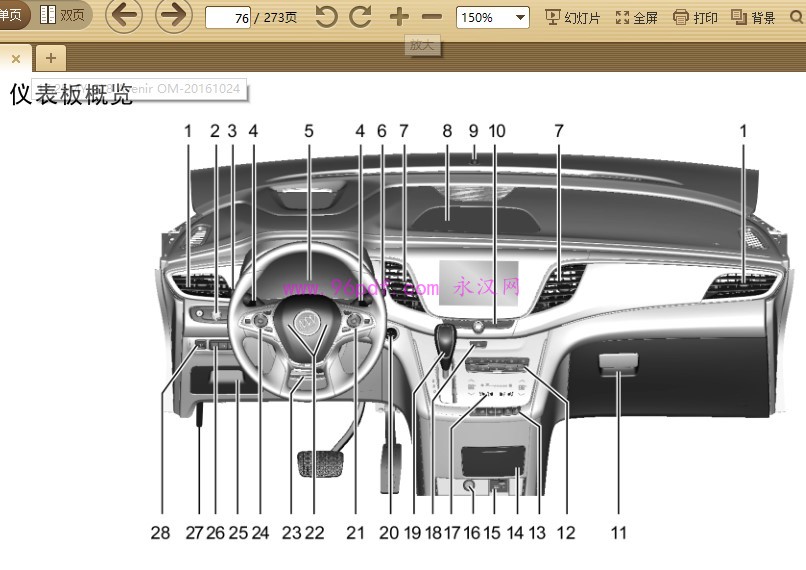 2017款 别克GL8 Avenir 使用说明书