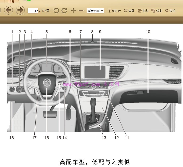 2015 别克英朗使用说明书 操作