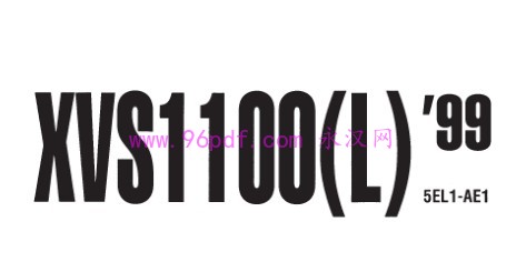 1999 雅马哈 XVS 1100 L DragStar 维