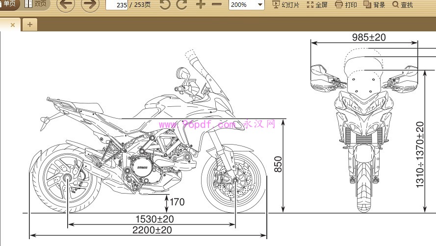 2013-2014 杜卡迪揽途MTS 1200 S 