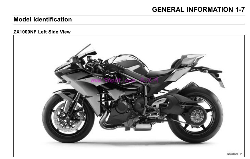 2015 川崎Kawasaki 忍者Ninja H2 ZX1000 NF 维修手册 含电路图(英文)