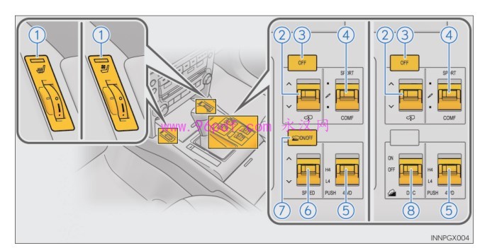 2012-2015 雷克萨斯 GX400 使用说明书 用户手册 车主使用操作手册 2013 2014