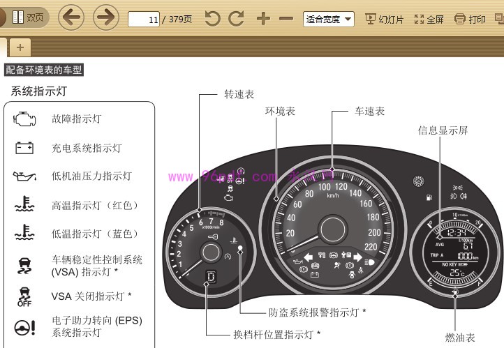 2014-2016 飞度FIT用户手册 车主使用说明书2015