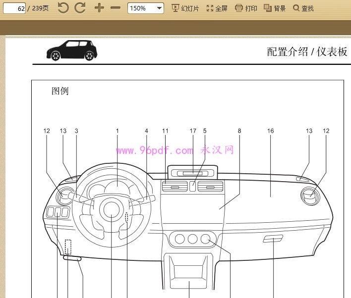 2010-2017 雨燕 使用说明书 车主用户手册 2011-2012-2013-2016