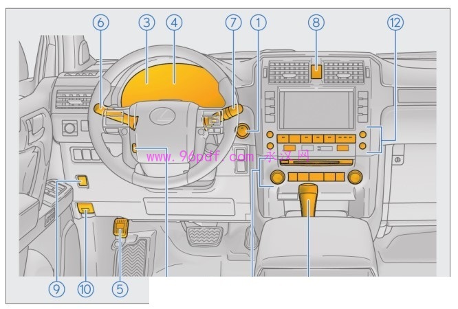 2015-2016雷克萨斯GX400使用说明书 用户手册 车主手册 2012 2013 2014