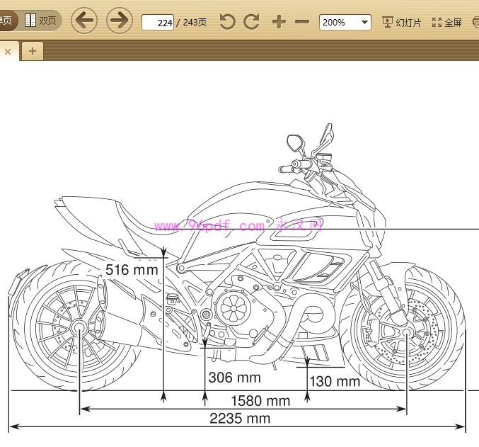 2015 杜卡迪大魔鬼 Diavel CARBON 使用说明书 用户手册 车主使用手册