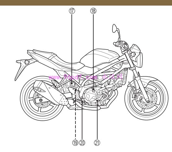 2017 铃木SV650 A L7使用说明书 (繁体字) 车主使用手册 用户手册 2016